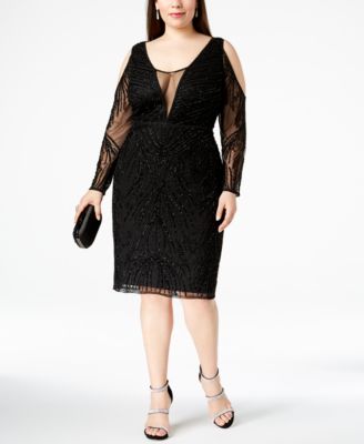 adrianna papell macys plus size