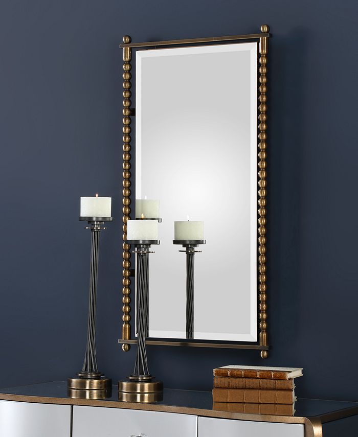 Uttermost Rosabel Antique Brass Rectangular Mirror Macy's