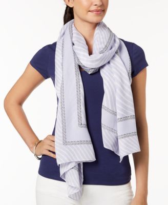 Michael Kors - Ribbon Waves Oblong Scarf