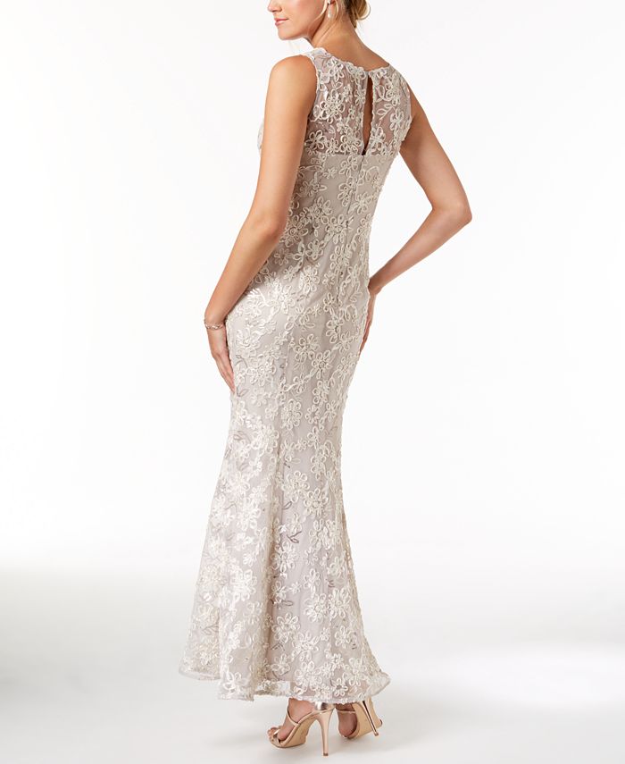 SL Fashions Soutache Sequined Gown Macy #39 s