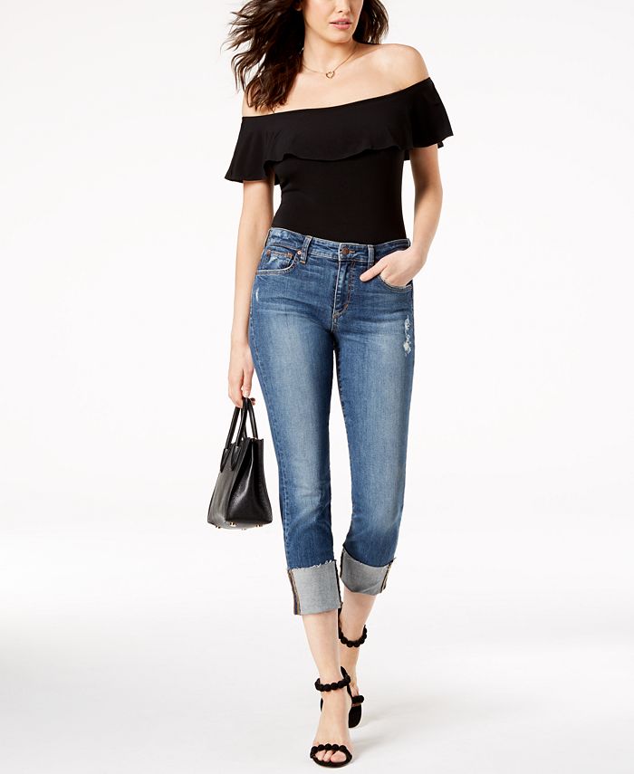 Joe's jeans sale cuffed crop