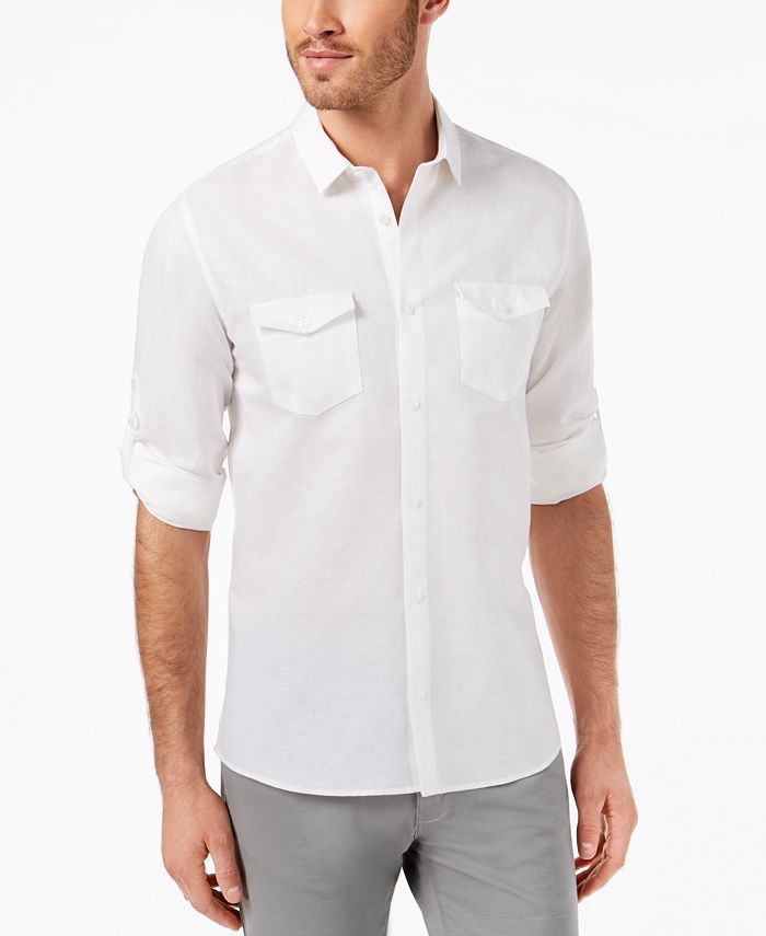 Calvin Klein Men's Utility Shirt - Macy's