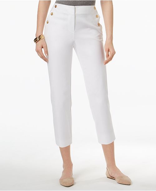 macy's petite capri pants