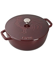 Cast Iron 3.75-qt Essential French Oven & Rooster Lid 