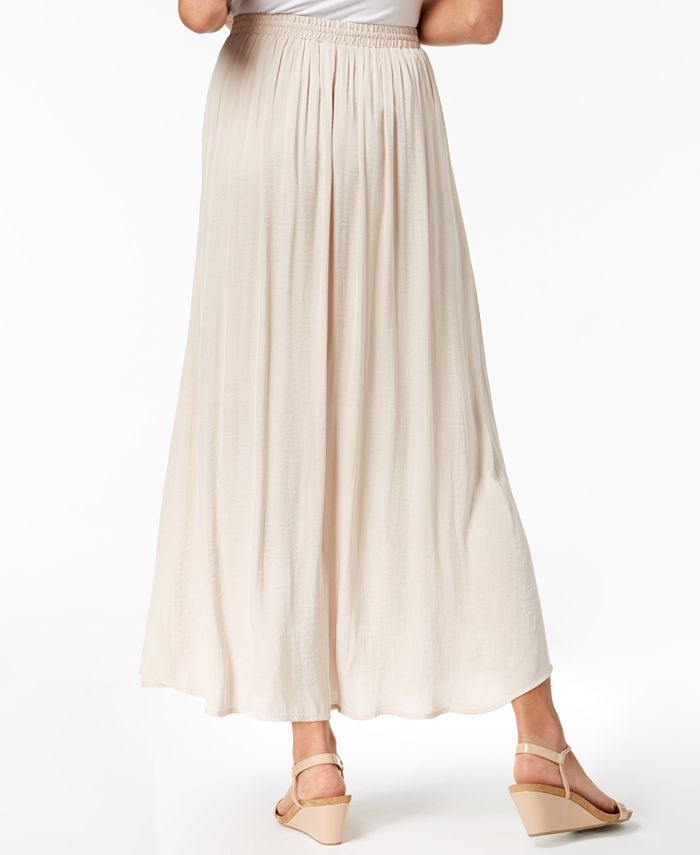 Style & Co Petite Drawstring Maxi Skirt, Created for Macy's - Macy's