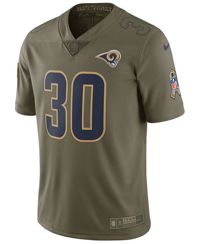 Nike Men's Todd Gurley Los Angeles Rams Game Jersey - Macy's