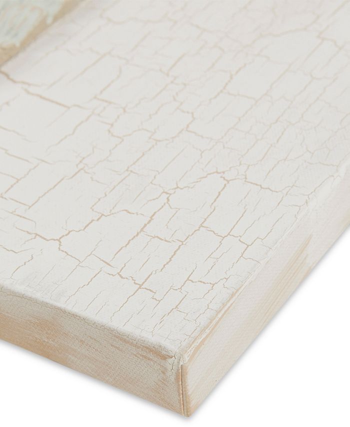 JLA Home Madison Park Wooden Mandala Gray 3Pc. 3D Embellished Canvas