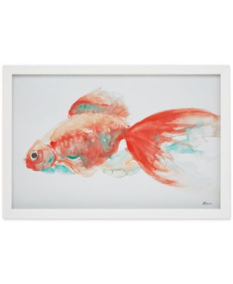 JLA Home - Urban Habitat Gilbert Goldfish Framed Wall Art