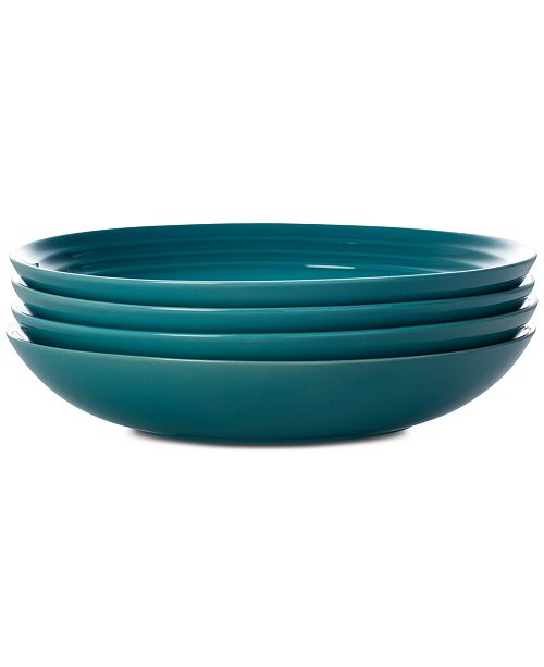 Le Creuset 4Pc. 9.75" Pasta Bowls Set & Reviews Dinnerware Dining