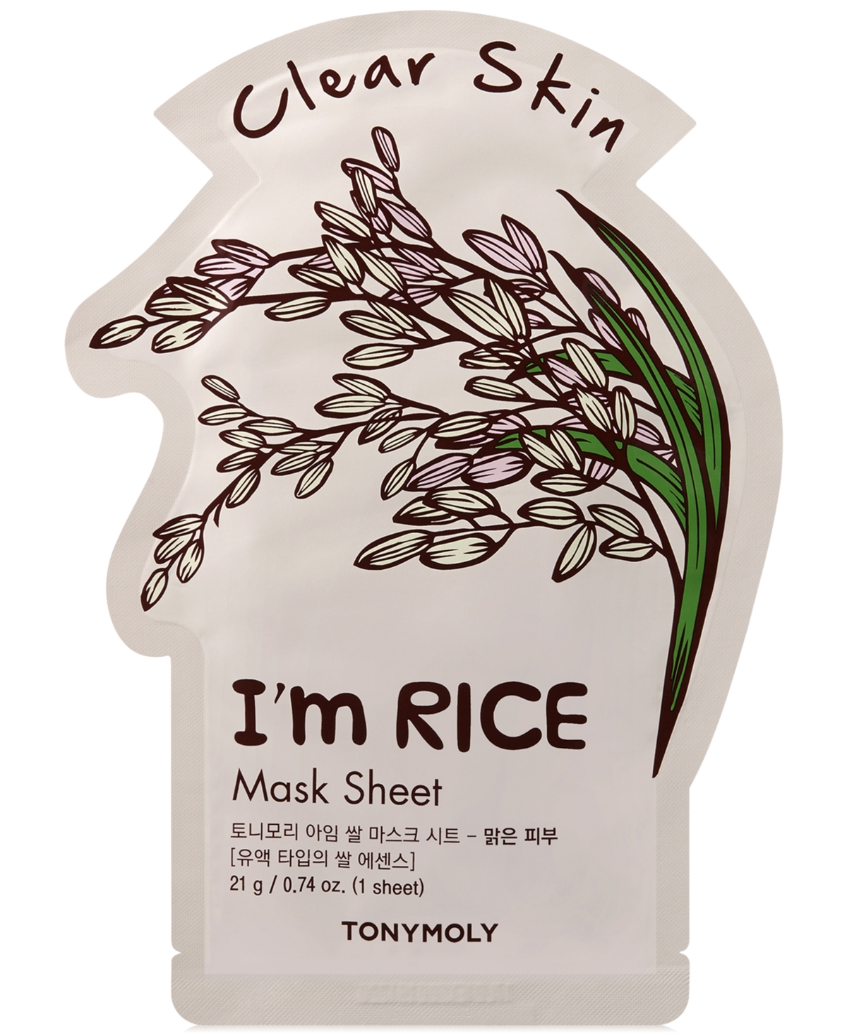 I'm Rice Sheet Mask - Clear Skin