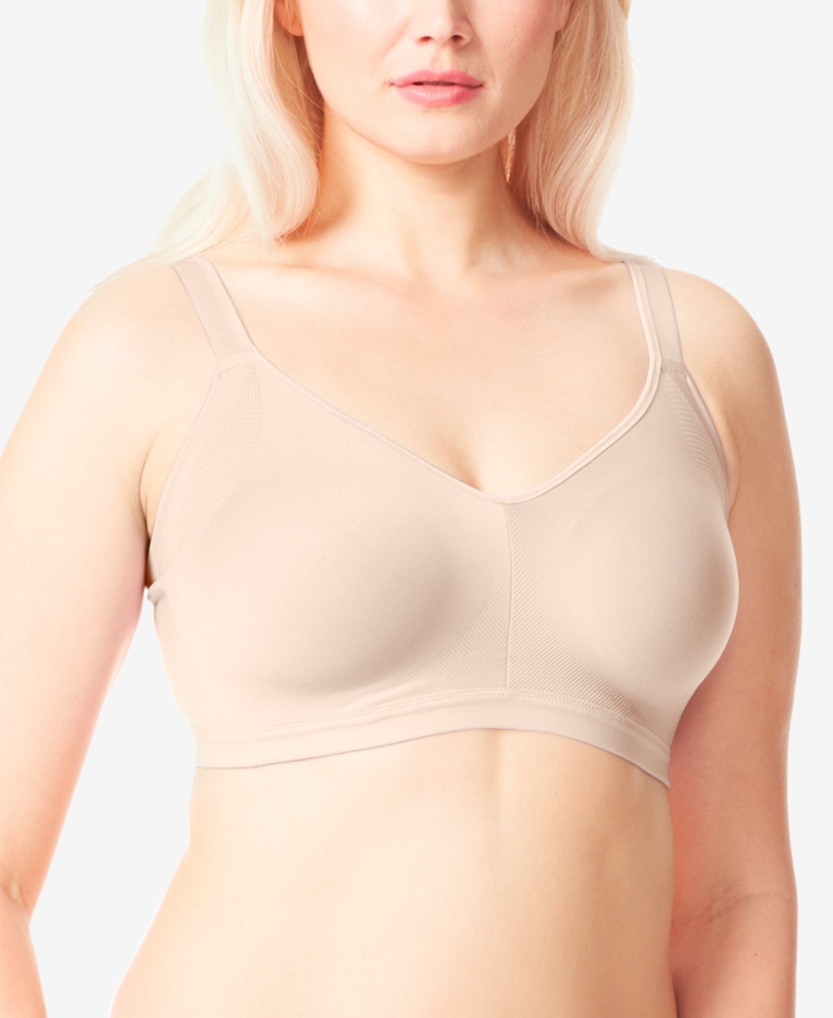 Easy Does It Full Coverage Smoothing Bra GM3911A - Rosewater