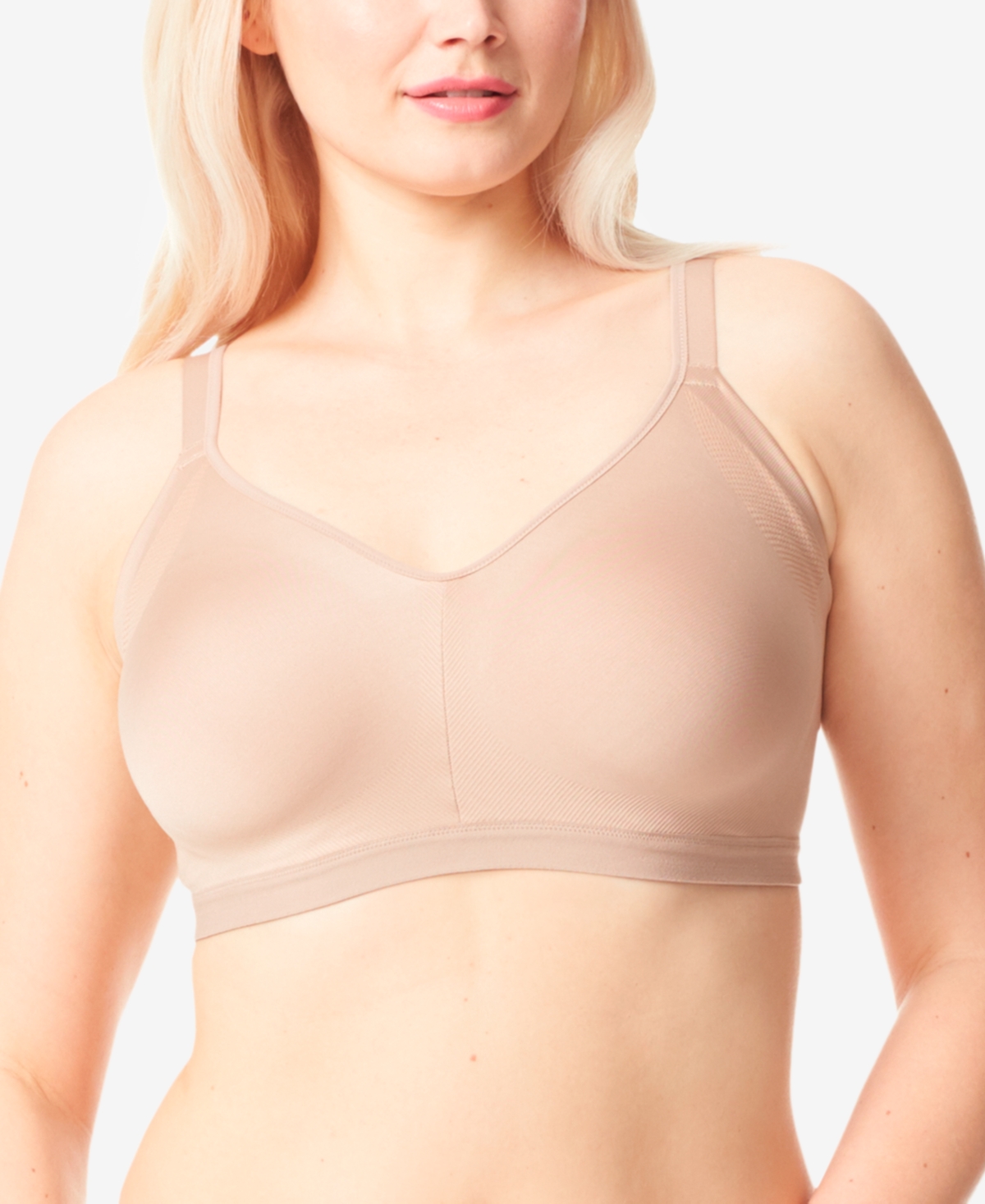 Easy Does It Full Coverage Smoothing Bra GM3911A - Rosewater