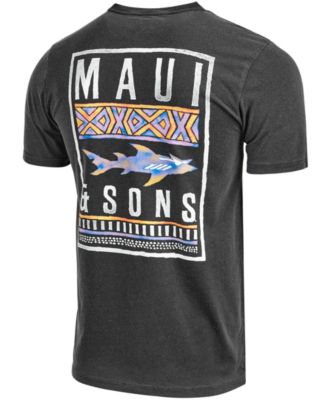 Maui and Sons - Men's No Boundaries Logo-Print T-Shirt