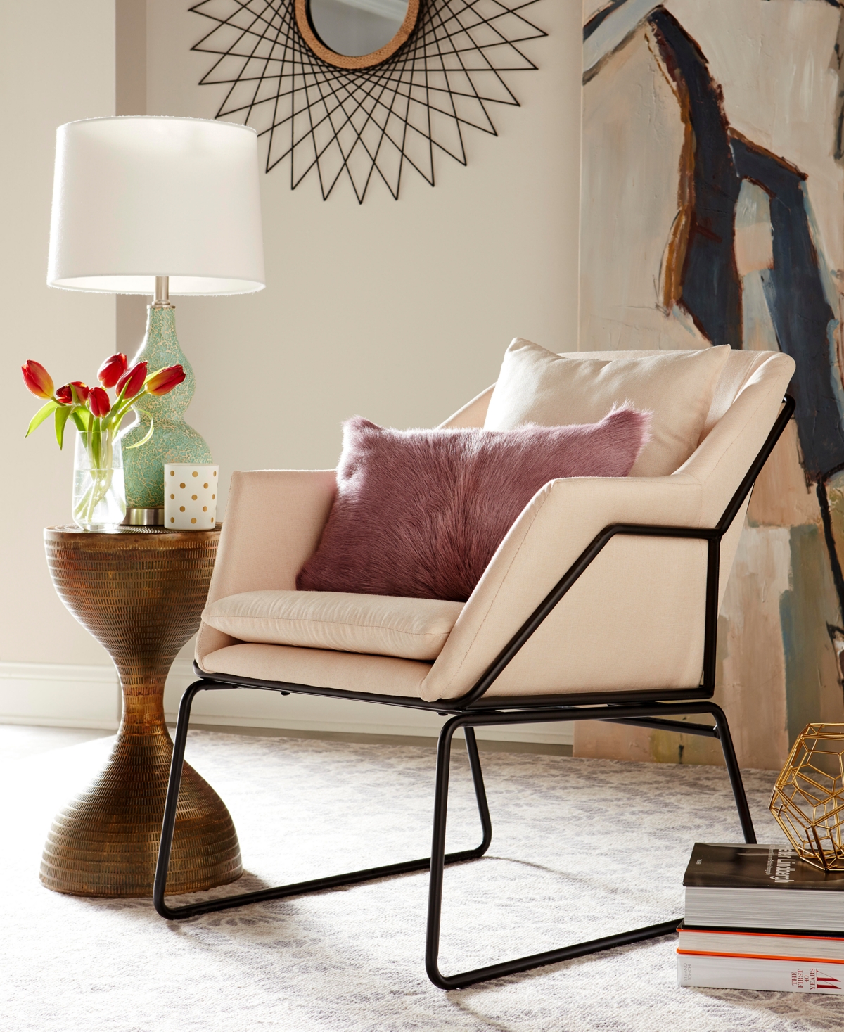 Elle Decor Odile Accent Chair