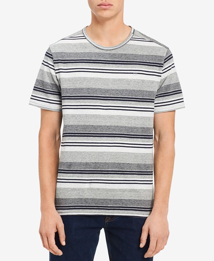 Calvin Klein Jeans Men's Stripe T-Shirt - Macy's