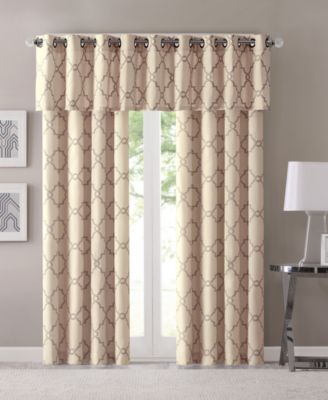 Saratoga Fretwork Grommet Window Treatments