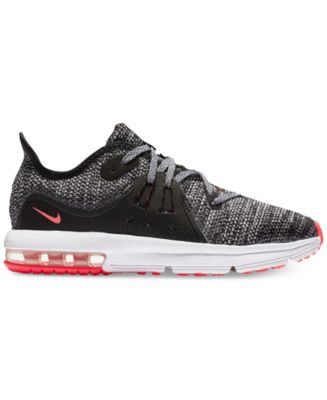 Nike Little Girls' Air Max Sequent 3 Running Sneakers from Finish Line ...