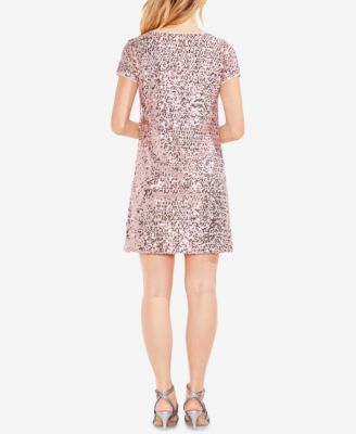 Vince Camuto Sequined Shift Dress