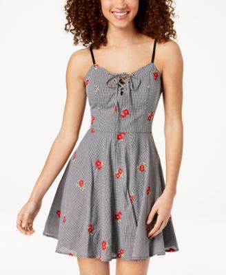 macys gingham dress