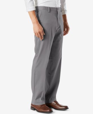 Men's Easy Classic Fit Khaki Stretch Pants