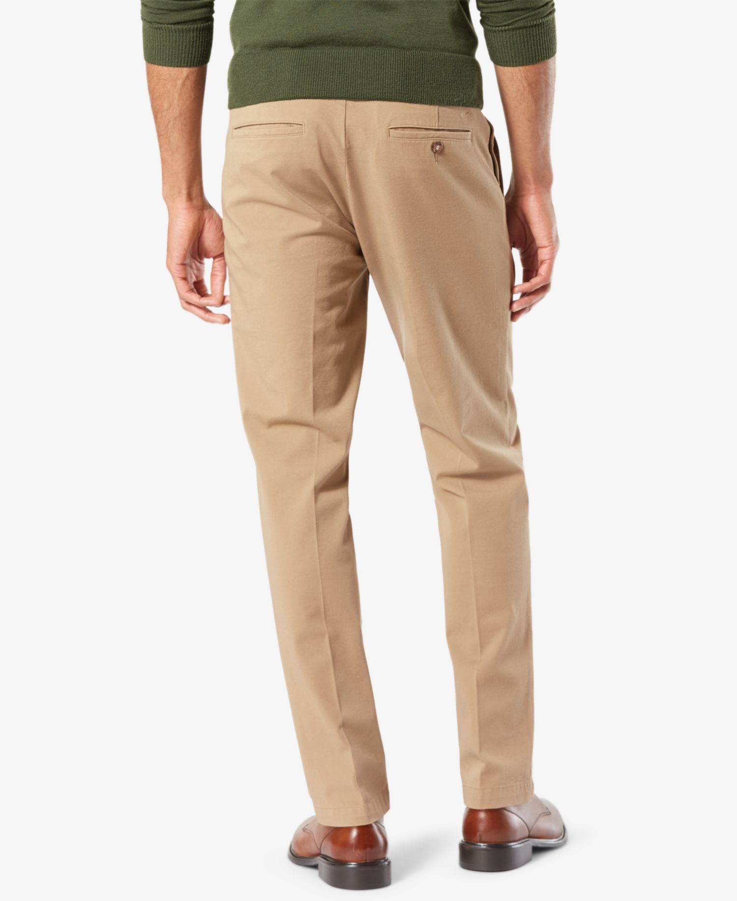 Men's Workday Smart 360 Flex Slim-Fit Khaki Stretch Pants