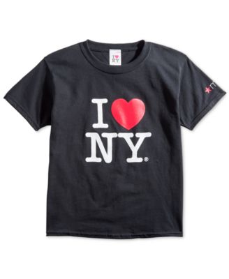 Macy's - I Love New York Kids Cotton T-Shirt