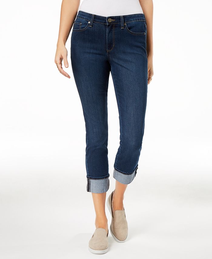 Maison Jules Cuffed Jeans, Created for Macy's - Macy's