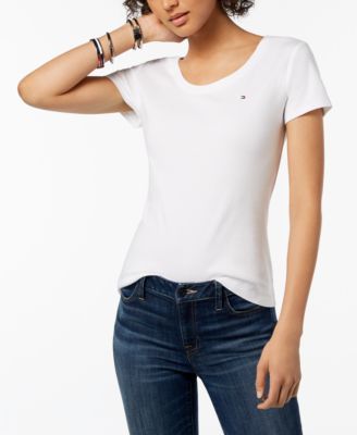 macy's tommy hilfiger womens t shirts