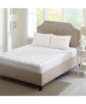 Highline Quilted Microfiber Deep Pocket Mattress Pad, Twin