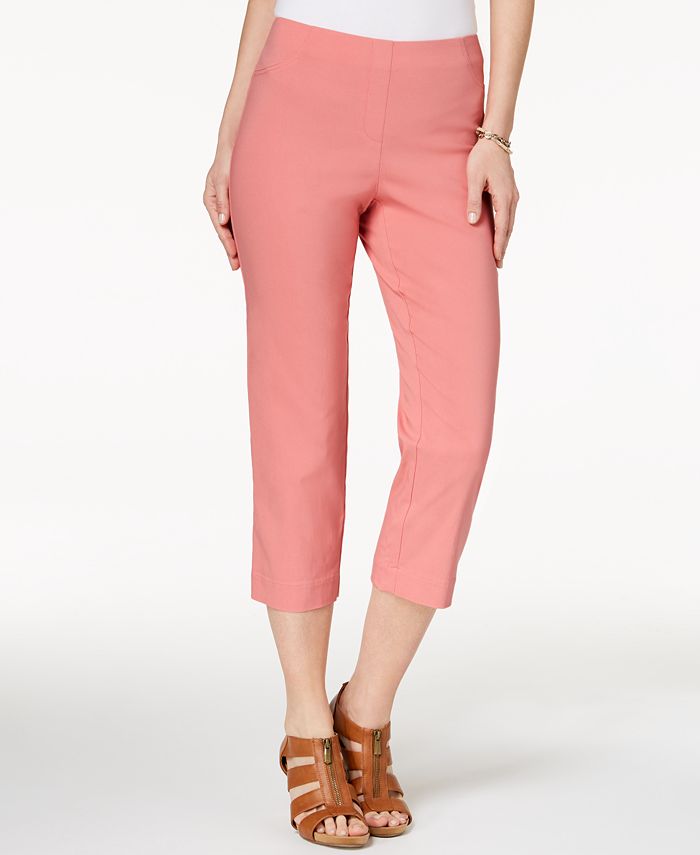 Style & Co PullOn Capri Pants In Regular & Petite Sizes, Created for