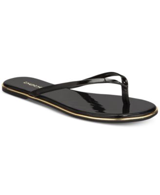 bebe platform flip flops