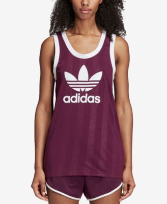 adidas purple tank top