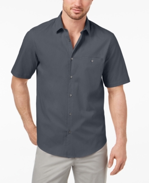 image of Alfani Men-s Stretch Modern Pocket Shirt, Created for Macy-s