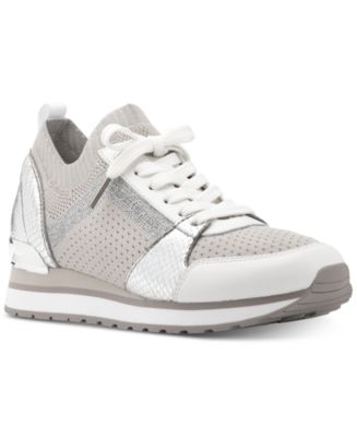Michael Kors Billie Knit Trainer Sneakers - Macy's