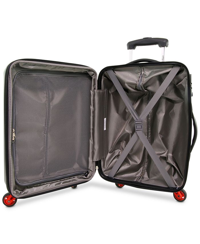 Calvin Klein Cornell 21" Hardside CarryOn Spinner Suitcase Macy's