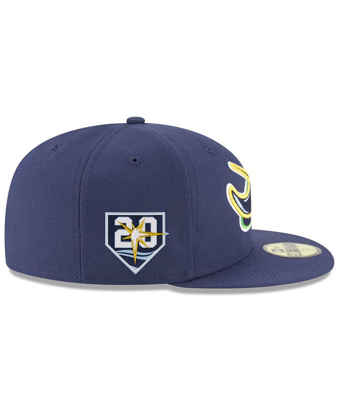New Era Tampa Bay Rays Authentic Collection 20th Anniversary 59FIFTY ...