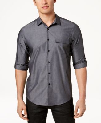 macys mens casual dress shirts