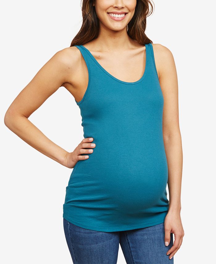 Motherhood Maternity Ribbed Tank Top Macy's