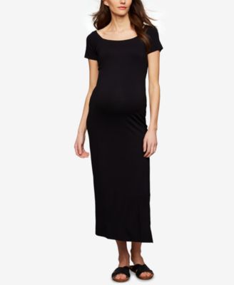 A Pea in the Pod - Maternity Babydoll Maxi Dress
