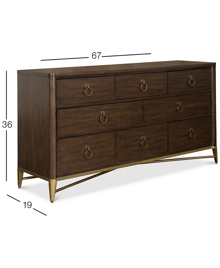 Furniture Closeout! Ethan 8-Drawer Dresser, Created for Macy's ...