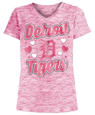 pink detroit tigers shirt