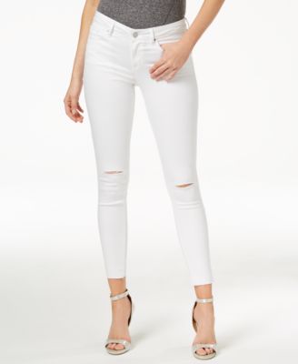 WILLIAM RAST - Skinny Ankle-Length Jeans, White Wash