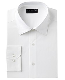 Alfani Men's Slim Fit 2-Way Stretch Performance Solid Dress Shirt, Created for Macy's