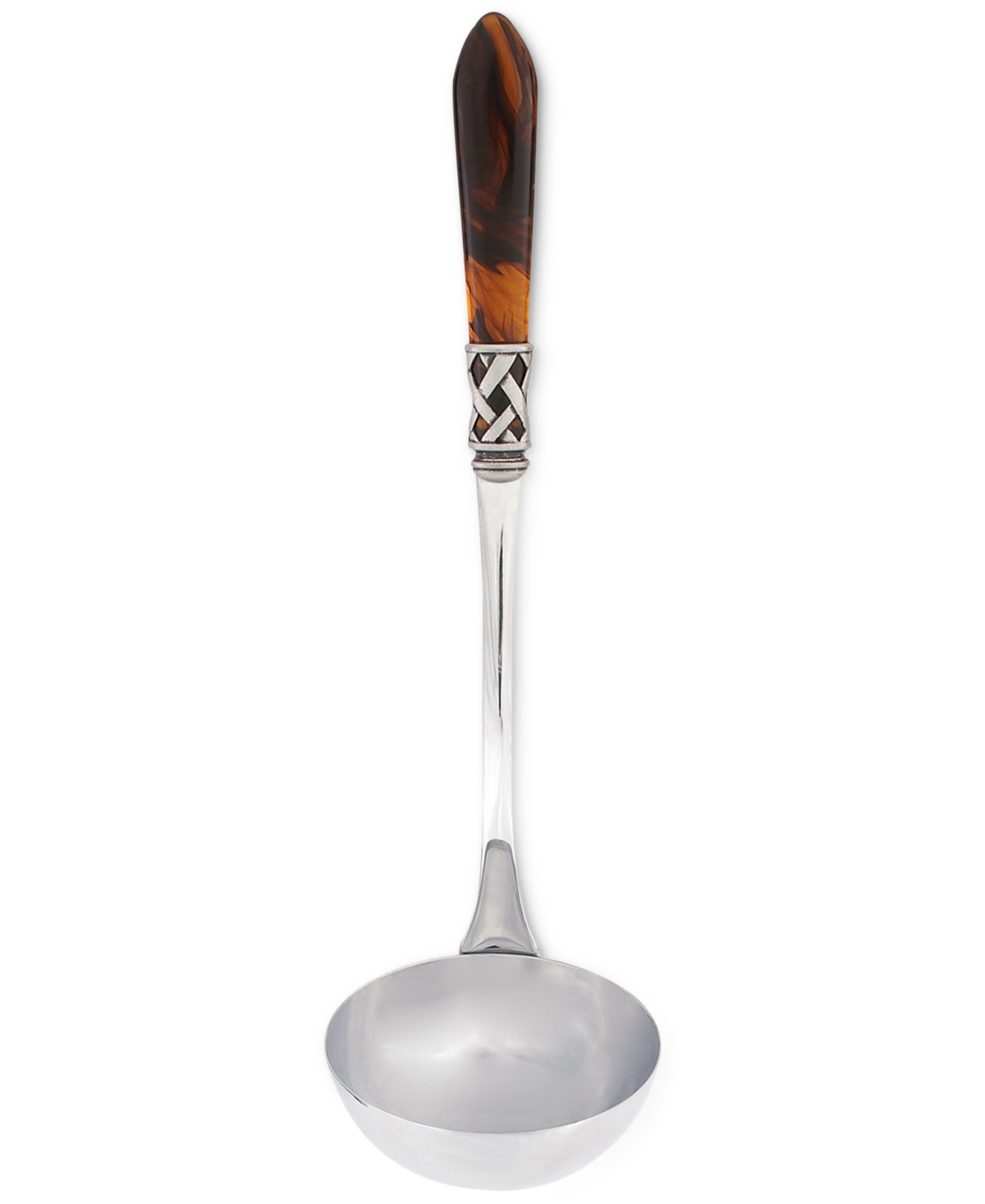Vietri Aladdin Antique Soup Ladle In Med Brown