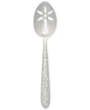VIETRI MARTELLATO SLOTTED SERVING SPOON