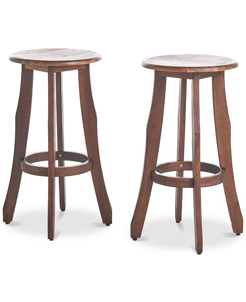 Noble House Carmel Outdoor Barstools Set Of 4 Reviews