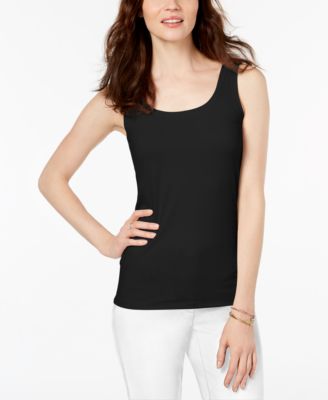 Alfani - Scoop-Neck Basic Tank