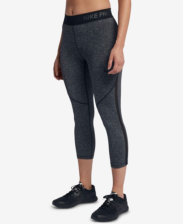 Nike Pro Hypercool Cropped Workout Leggings & Reviews - Pants & Leggings - Women - Macy's