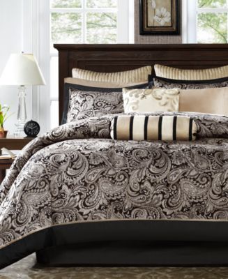 Madison Park fashion Adeline Paisley 5-Piece King Bedspread Set T4103039