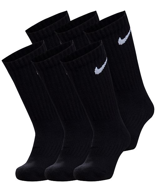 Nike Little Boys 6Pk. Performance Crew Socks & Reviews Underwear & Socks Kids Macy's